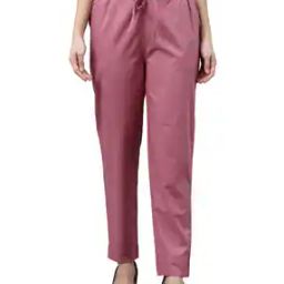 Tapered Fit Flat-Front Pants-image-92