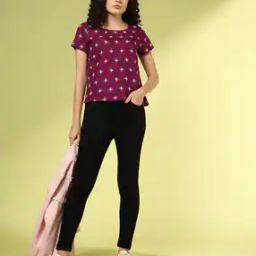 Women Printed Relaxed Fit Top-image-28