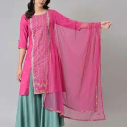 Women Floral Woven Dupatta-picture-21