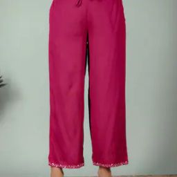 Women Tailored Fit Palazzos-image-88