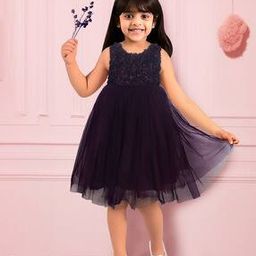toonyport Girl Embellished Fit & Flare Dress-picture-34