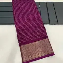 Women Printed Dola Silk Saree With Jacquard Border  -image-1