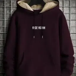 Women Typographic Print Regular Fit Hoodie-image-57