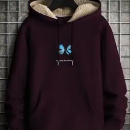Women Typographic Print Regular Fit Hoodie-image-73