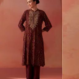 Women Embroidered 2-Piece Co-Ord Set-picture-30