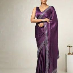Women Embellished Saree with Blouse Piece-image-74