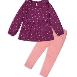 Girl Novelty Pants with Top-image-65
