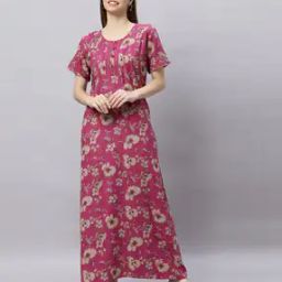 Women Self-design Nightgown-image-31