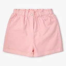Girls Denim Shorts with Insert Pockets-image-27