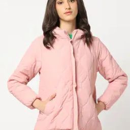 Quilted Puffer Jacket-image-77