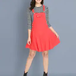 Dungaree with Striped Detail-picture-16