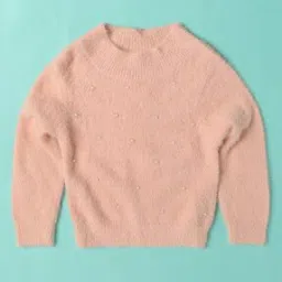 Embellished High-Neck Sweater-image-73