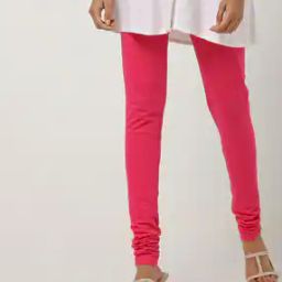 Full Length Leggings with Elasticated Waist-image-37