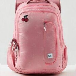 Unisex Cherry Print Backpack-35