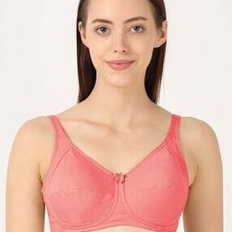 ES13 Wirefree Non-Padded Super Combed Cotton Elastane Stretch Full Coverage Plus Size Bra with Side Panel Support and Adjustable Broad Fabric Straps-image-27