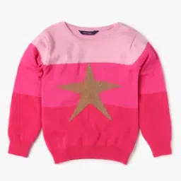 Colourblock Crew-Neck Pullover-image-43
