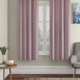 Set of 2 Eyelet Window Curtains-image-0