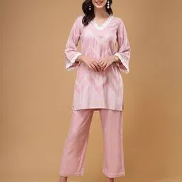 bani women Women Embroidered 2-Piece Tunic & Pants Set-picture-48