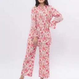 Floral Print 2-Piece Co-ord Set-picture-41