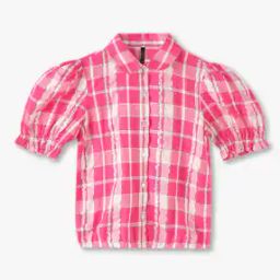 Girls Checked Regular Fit Shirt-image-26