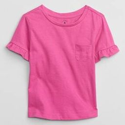 Short-Sleeve Top with Patch Pocket-image-45