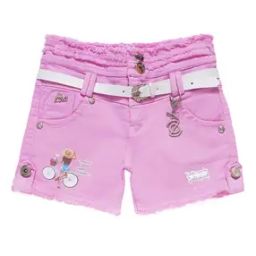 Girls Slim Fit Embellished Hot Pants-image-32