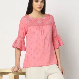 Women Floral Print Relaxed Fit Tunic-picture-38