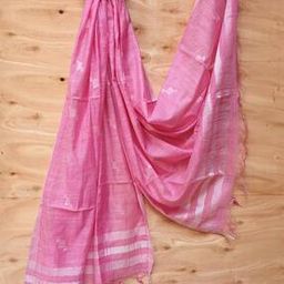 Handloom Woven Cotton Jamdani Dupatta-picture-22