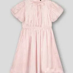 Pink lirex party dress, pink, 9-10y-image-3