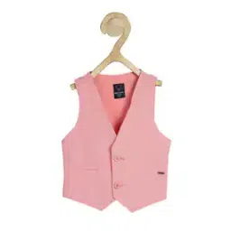 allen solly Textured Waistcoat with Welt Pockets-picture-20