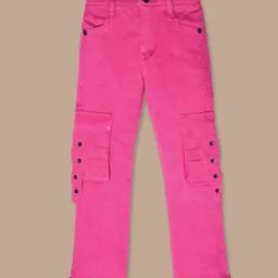Girls Typographic Jeans-image-77