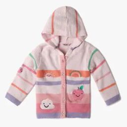 Girls Striped Cardigan-image-81