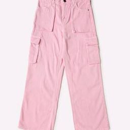 Wide-Leg Cargo Jeans-image-19