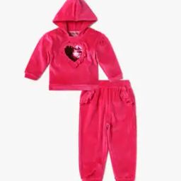 Girls Embellished Hoodie & Joggers Co-Ord Set-59