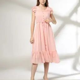 Women Fit & Flare Dress-33