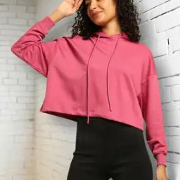 Women Boxy Fit Hoodie-image-12