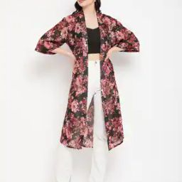 Floral Print Shrug-46
