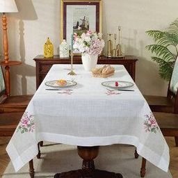 Floral Print 2-Seater Table Cover 59" x 39"-picture-48