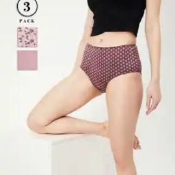 Women Pack of 3 Printed Hipster Panties-picture-9