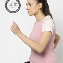 Women Regular Fit Crew-Neck Running T-Shirt-image-46