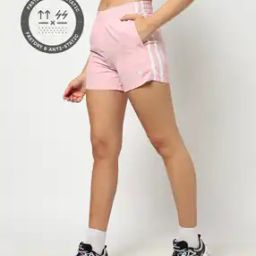 Women Side Striped Regular Fit Shorts-image-70