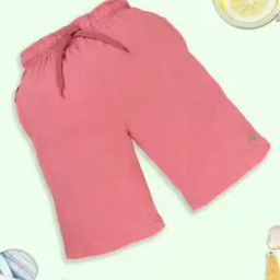 kiddopanti Boys Regular Fit Shorts with Drawstring Waist-picture-43