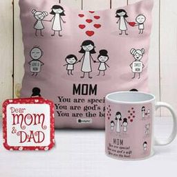Graphic Print Cushion Cover 12" x 12"-image-84