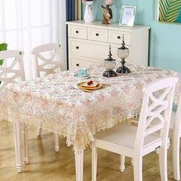 Embroidered Tissue 8-Seater Rectangle Table Cover-picture-12