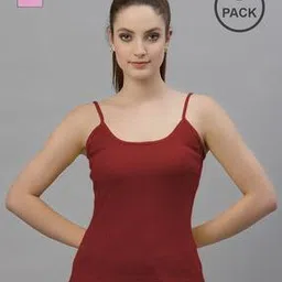 Pack of 2 Sleeveless Camisole with Adjustable Straps-picture-18