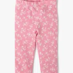 Girls All-Over Print Cotton Leggings-image-69