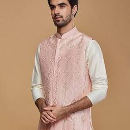 Men Embellished Regular Fit Nehru Jacket-53