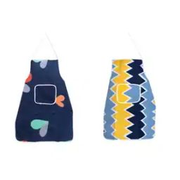Set of 2 Kitchen Apron with Front Pocket-28