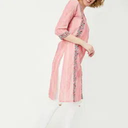 max Women Floral Print Straight Kurta-picture-32
