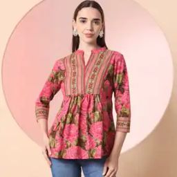 Women Floral Print Relaxed Fit Top-image-2